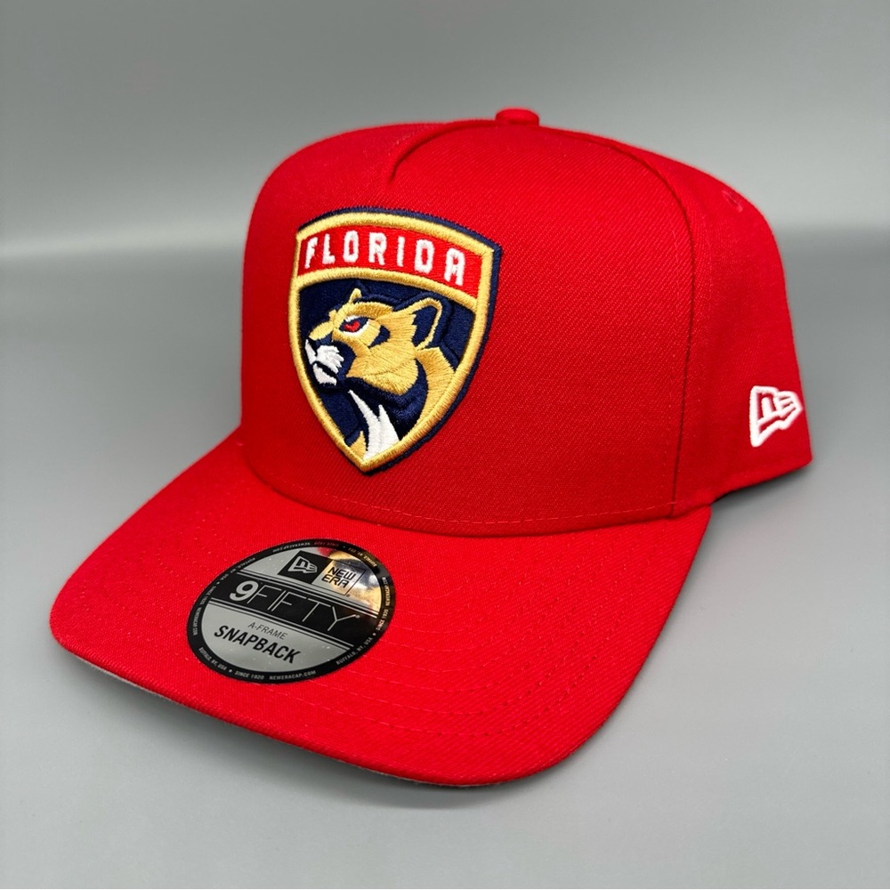 New Era Red and Gray Snapback Hat